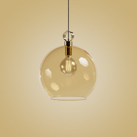 Globe Sarkıt Mat Pirinç Bal - 30 CM