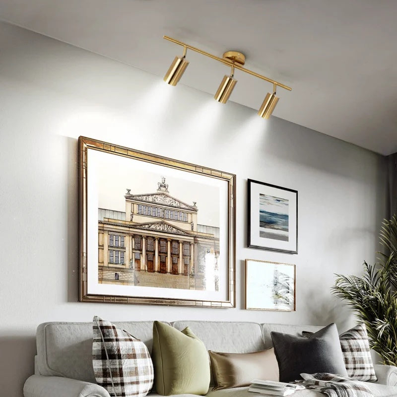 Kovan Spot 4'lü - Mat Pirinç