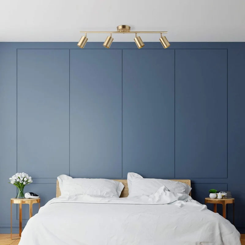 Kovan Spot 4'lü - Mat Pirinç