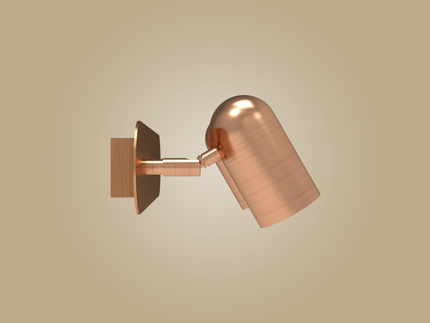 İkili Lazer Spot Serisi / Mat Bakır