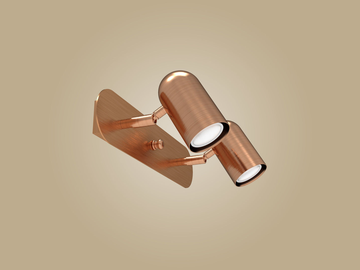 İkili Lazer Spot Serisi / Mat Bakır