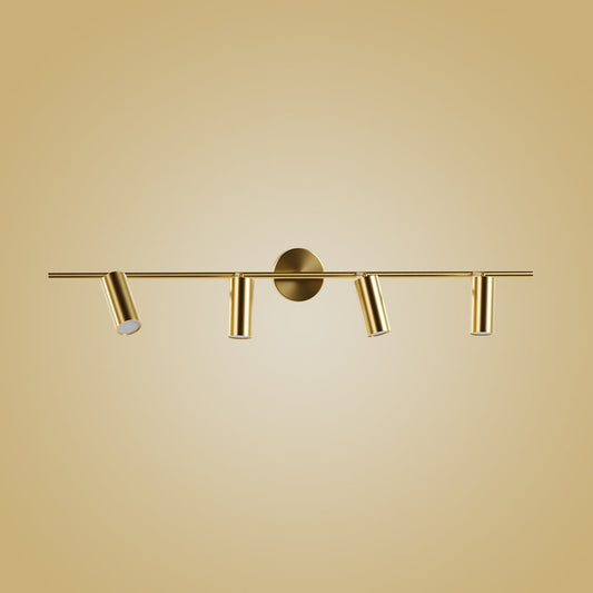 Kovan Spot 4'lü - Mat Pirinç