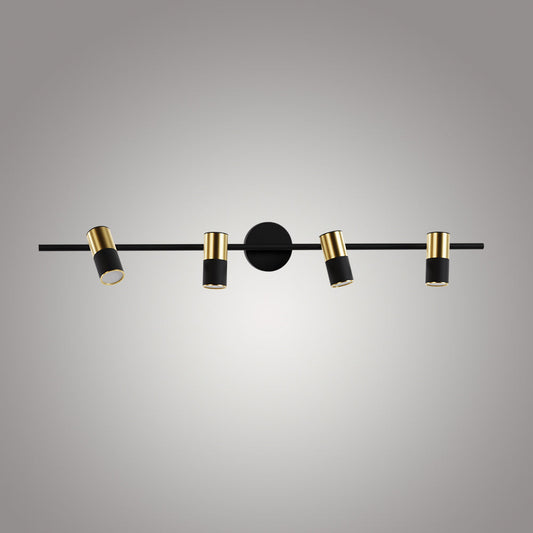 Tire Spot Dörtlü- Mat Pirinç-Siyah