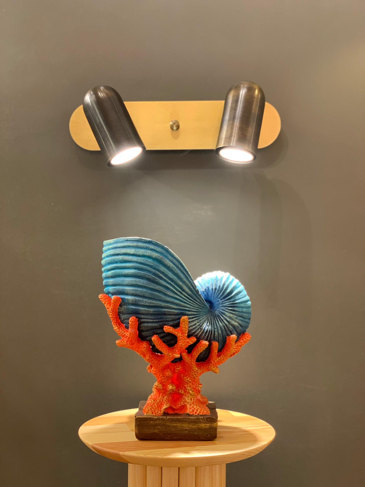 İkili Lazer Spot Serisi / Mat Pirinç