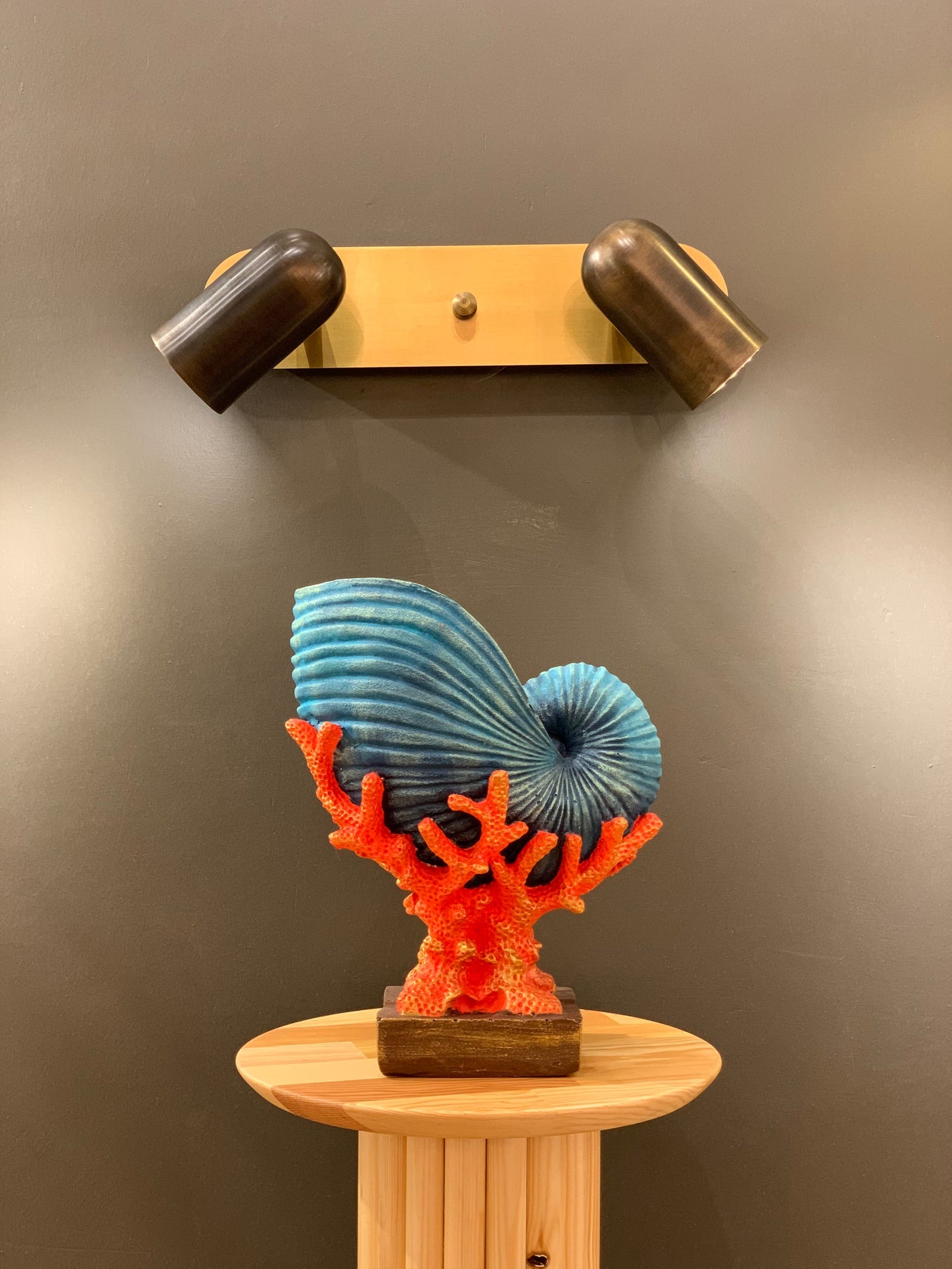 İkili Lazer Spot Serisi / Mat Pirinç