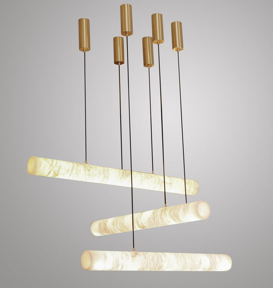 Luster Mermer Lineer Avize